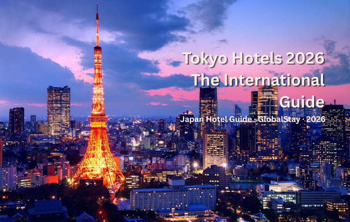 Tokyo hotels 2026 for UK USA Canada Australia New Zealand travellers Shinjuku skyline